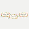 Navy and Blush Elegant Floral Wedding Place Cards Printable Template