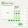 Peas In A Pod Twins Baby Shower Games Set Printable Template