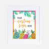 Pineapple Baby Shower Sign Bundle Printable Template