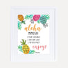 Pineapple Baby Shower Sign Bundle Printable Template