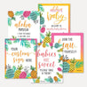 Pineapple Baby Shower Sign Bundle Printable Template