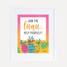 Pineapple Baby Shower Sign Bundle Printable Template
