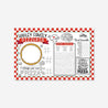 Pizza Party Placemat Printable Template