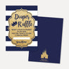 Prince Baby Shower Diaper Raffle Printable Template