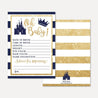 Prince Baby Shower Prediction Advice Wishes Bundle Printable Template