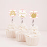Princess Baby Shower Cupcake Toppers Printable Template