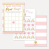 Princess Baby Shower Games Set Printable Template