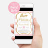 Princess Carriage Can Be Used As A Digital Invite Evite