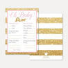Princess Baby Shower Prediction Advice Wishes Bundle Printable Template