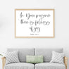 Psalm 16:11 Wall Art Christian Home Decor Sign Printable Template