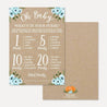 Pumpkin Boy Baby Shower Games Set Printable Template