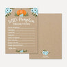 Pumpkin Boy Baby Shower Prediction Advice Wishes Bundle Printable Template