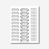 Return Address Labels Printable Templates