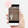 Wood Lights Rustic Can Be Used As A Digital Invite Evite