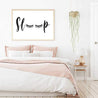 Sleep Wall Art Master Bedroom Decor Sign Printable Template