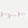 Spring Floral Wedding Place Cards Printable Templates