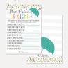 Sprinkle Baby Shower Price is Right Game Printable Template