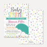 Sprinkle Baby Shower Invitation Printable Template