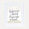 Sprinkle Baby Shower Treats Sign Printable Template