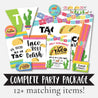 Taco Tuesday Night Party Complete Package Printables