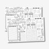 Thanksgiving Coloring Placemats Printable Template