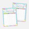 Unicorn Homework Chart Template Printable