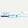 Whale Nautical Baby Shower Food Tent Cards Printable Template