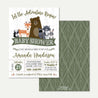 Woodland Baby Shower Invitation Printable Template