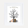 Woodland Baby Shower Guest Book Sign Printable Template